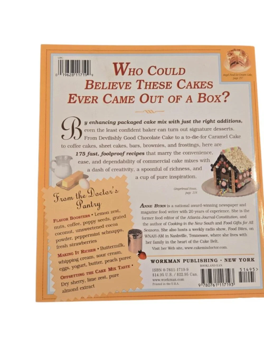 Workman Publishing cake mix